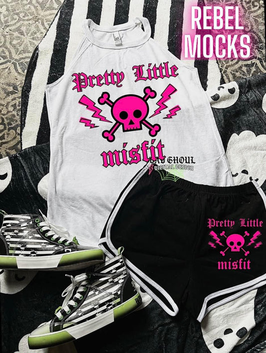 Pretty Little Misfit Tank and shorts set