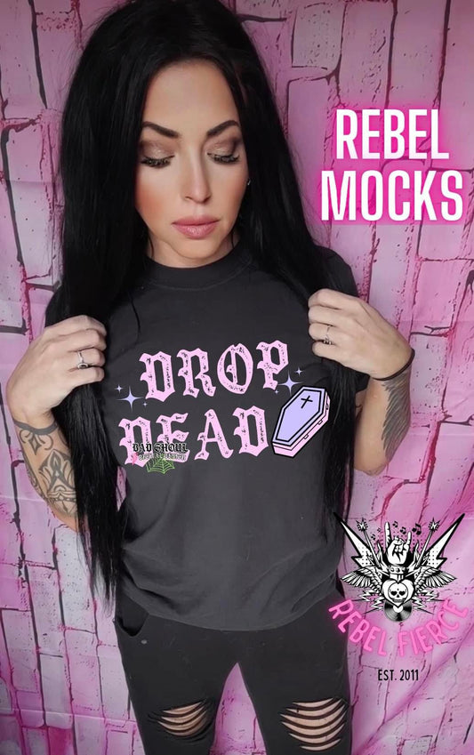 Drop Dead Black Tee