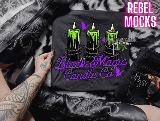 Black Magic Candle Co Black Tee