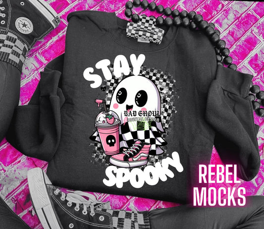 Stay Spooky Black Crew Neck Sweatshirt