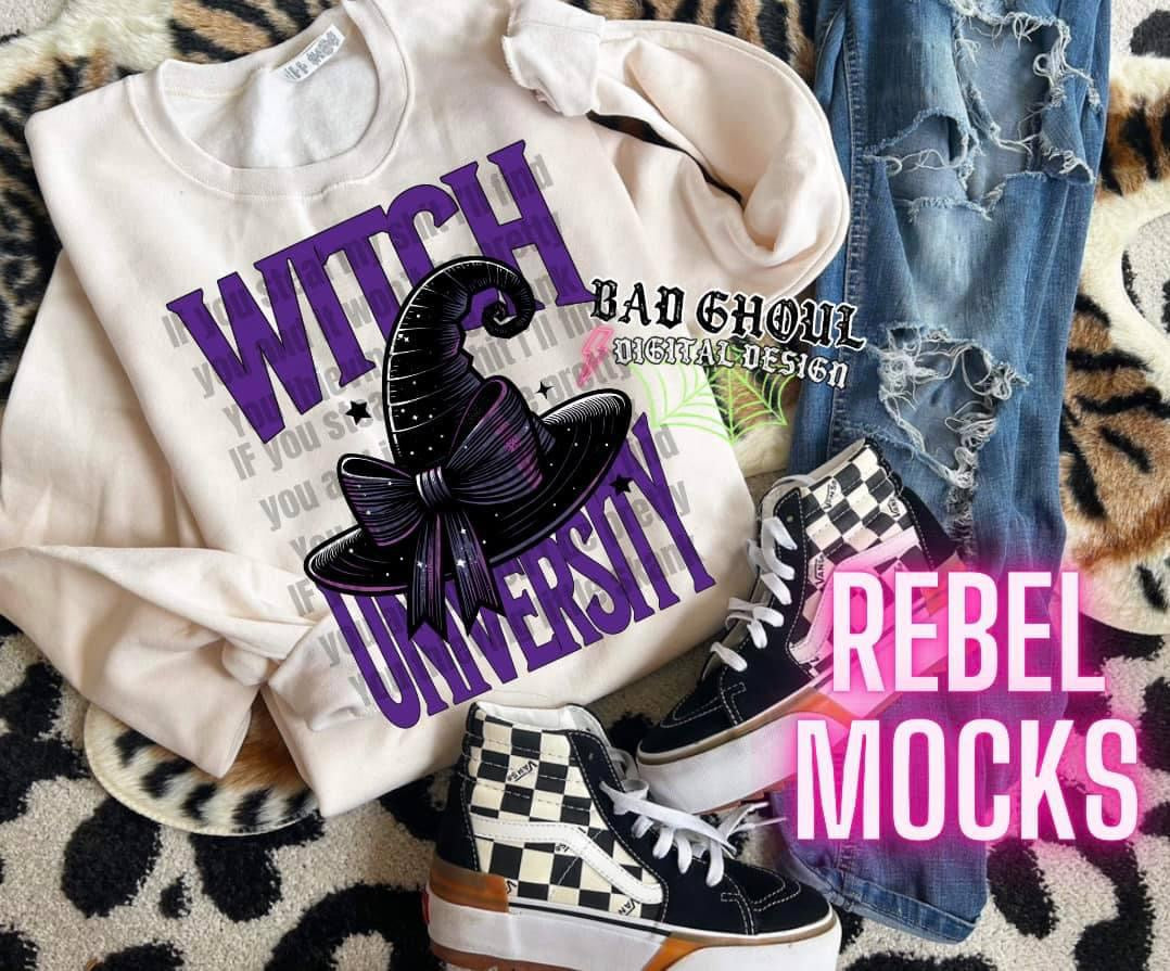 Witch University  Crew Neck sweatshirt Pullover