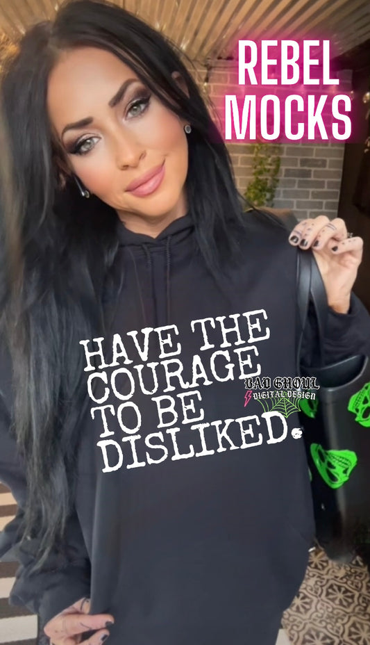 Have The Courage To Be Disliked Black Hoodie