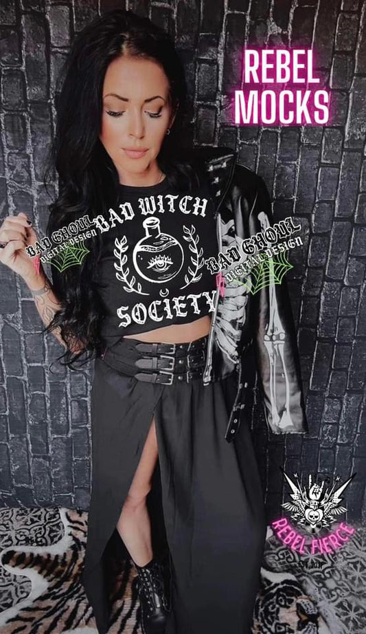 Bad Witch Society Black Tee