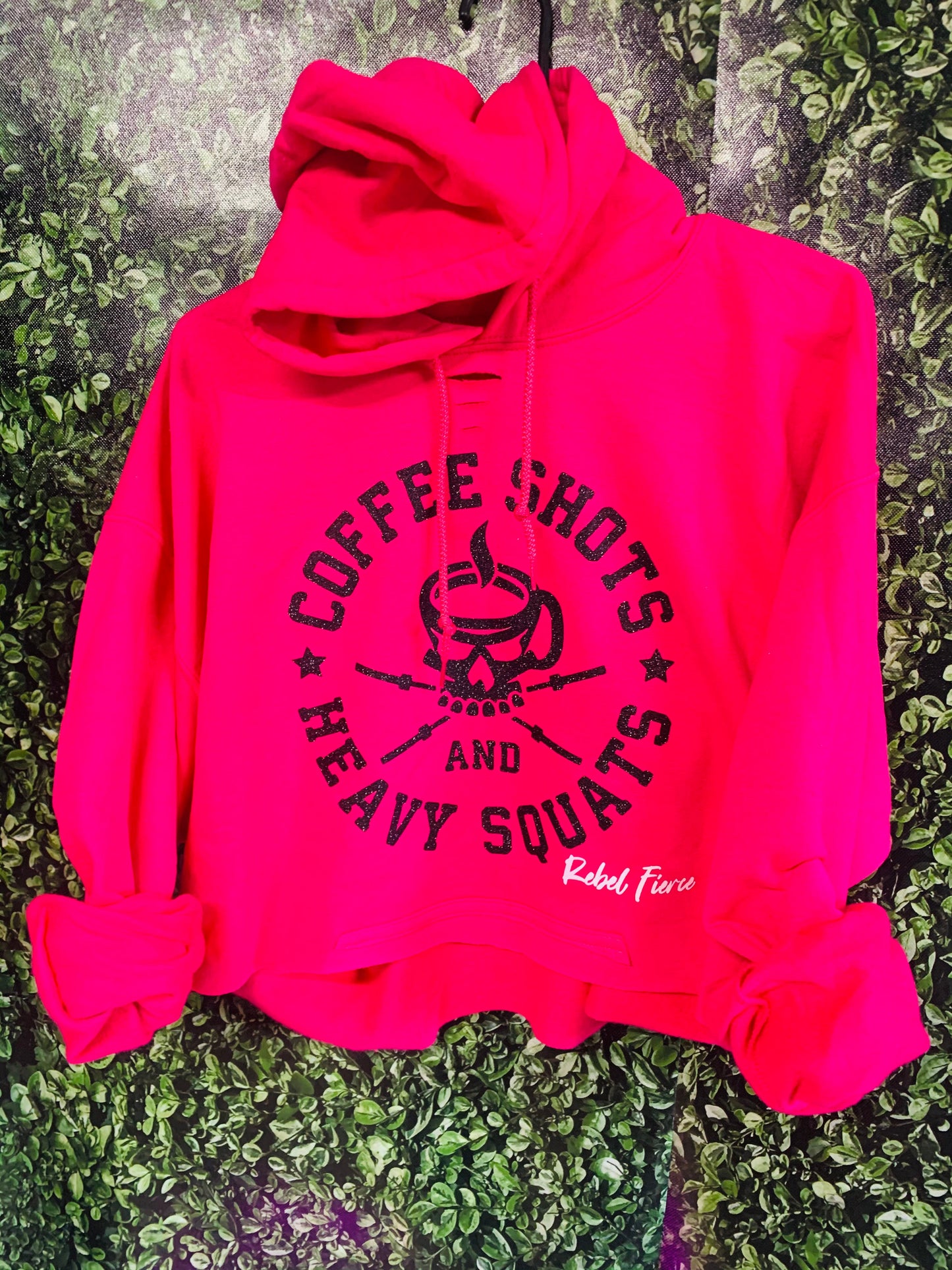 Coffee Shots and Heavy Squats Hoodie